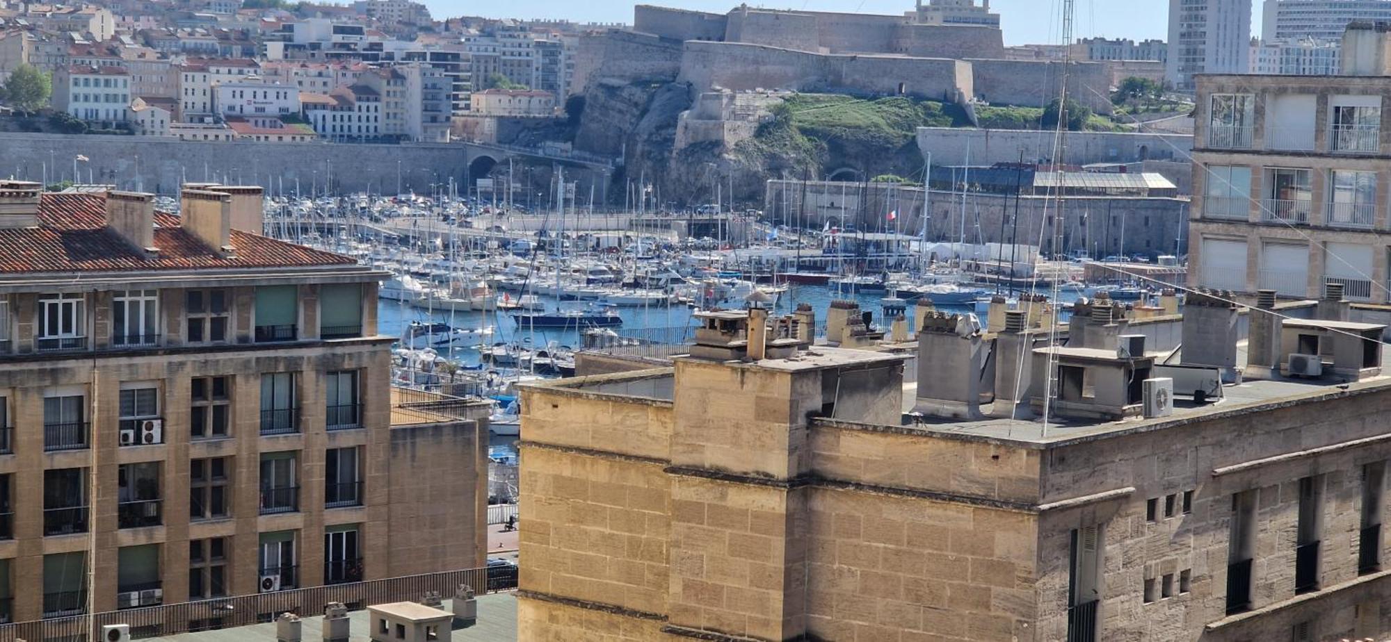 Ferienwohnung Le Perchoir Du Panier Marseilles Exterior foto